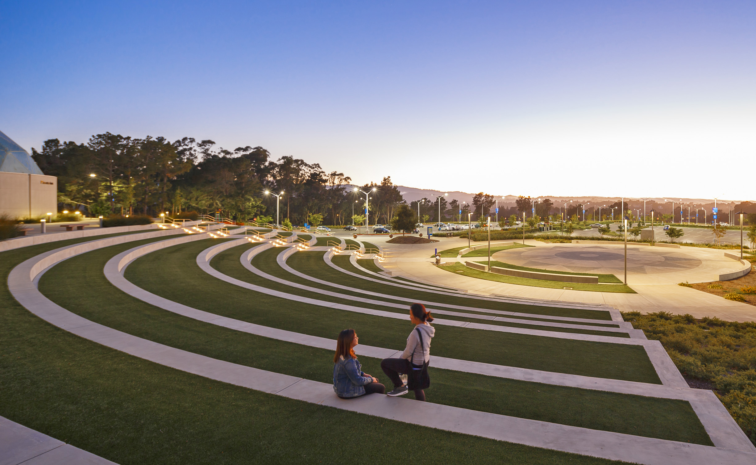 COLLEGE OF SAN MATEO NORTH GATE LANDSCAPE